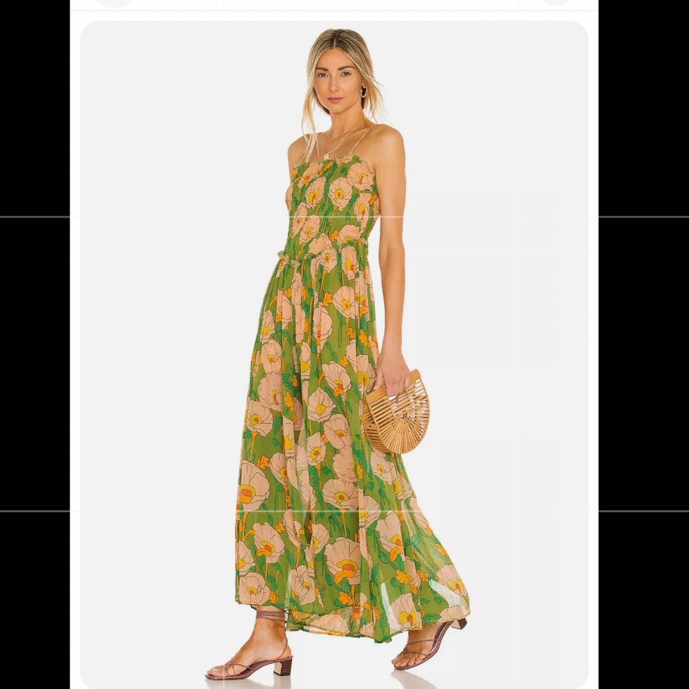 Free People Avocado Jumpsuit